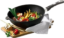 Amt Gastroguss 26 cm Wok Tava