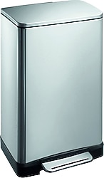 Primanova D-14679 E-Cube Paslanmaz Çelik Pedallı Çöp Kovası 30 lt
