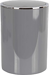 Primanova Lenox 6 lt Gri Banyo Çöp Kovası