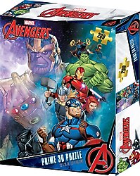 Prime 3D Avengers 200 Parça Puzzle 33125