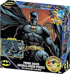 Prime 3D DC Comics Batman Çift Taraflı 500 Parça Puzzle 37581