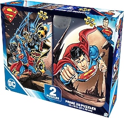 Prime 3D DC Comics Superman 300 Parça İkili Puzzle 10239