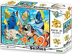 Prime 3D Deniz Canlıları Selfie 48 Parça Puzzle 20606