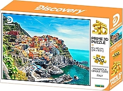Prime 3D Discovery Manarola 300 Parça Puzzle 12173