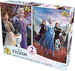Prime 3D Disney Frozen 200 Parça İkili Puzzle 10226