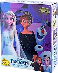 Prime 3D Disney Frozen 200 Parça Puzzle 33031