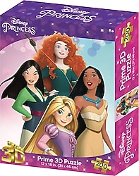 Prime 3D Disney Prensesler 200 Parça Puzzle 33357