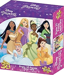 Prime 3D Disney Princess 200 Parça Puzzle 32567