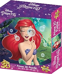 Prime 3D Disney Princess Deniz Kızı Ariel 200 Parça Puzzle 32822
