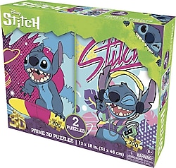 Prime 3D Disney Stitch 300 Parça İkili Puzzle 10274