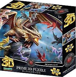Prime 3D Dragon Clan 150 Parça Puzzle 10940