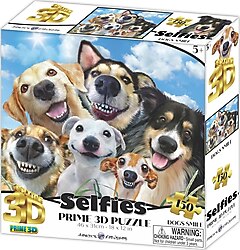 Prime 3D Gülen Köpek Selfie 150 Parça Puzzle 20898