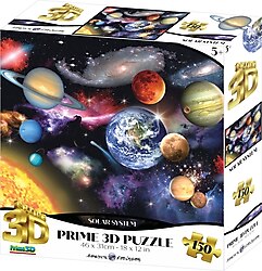 Prime 3D Güneş Sistemi 150 Parça Puzzle 10807