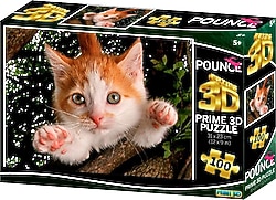 Prime 3D Kedi Pençesi 100 Parça Puzzle 20524