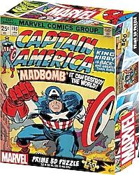 Prime 3D Marvel Comics Captain America 300 Parça Puzzle 33175