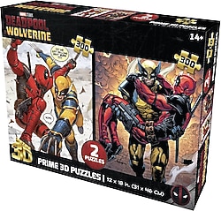 Prime 3D Marvel Deadpool 300 Parça İkili Puzzle 10272