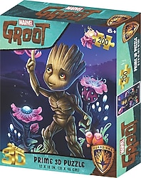 Prime 3D Marvel Groot 200 Parça Puzzle 33346