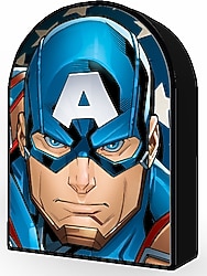 Prime 3D Metal Kutu Captain America 300 Parça Puzzle 35584