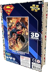Prime 3D Metal Kutu Superman 300 Parça Puzzle 35622