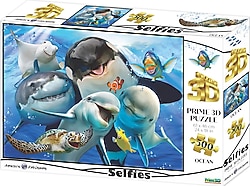Prime 3D Okyanus Selfie 500 Parça Puzzle 10059
