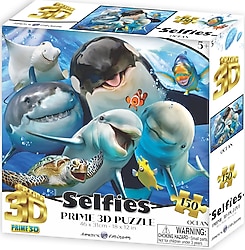 Prime 3D Okyanusta Selfie 150 Parça Puzzle 10996