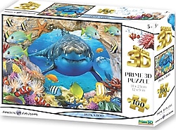 Prime 3D Peak A Boo 100 Parça Puzzle 10687