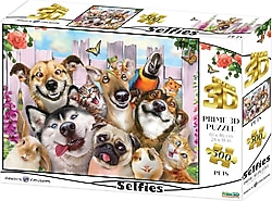 Prime 3D Pet Selfie 500 Parça Puzzle 10062