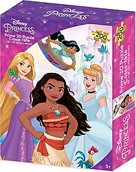 Prime 3D Prensesler 200 Parça Puzzle 33038