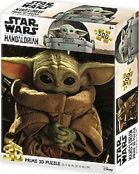 Prime 3D Star Wars The Mandalorian Grogu 500 Parça Puzzle 32631