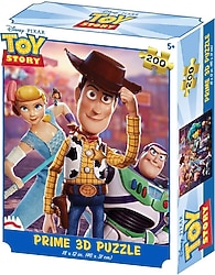 Prime 3D Toy Story 200 Parça Puzzle 33042