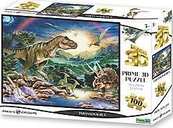 Prime 3D Tyrannosaurus 100 Parça Puzzle 10526