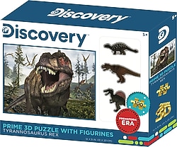 Prime 3D Tyrannosaurus Rex 100 Parça Puzzle ve Figür Set 15547
