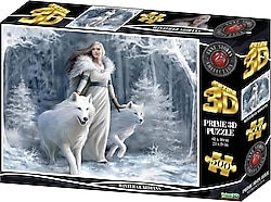Prime 3D Winter Guardians 500 Parça Puzzle 10141