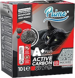 Prime Aktif Carbon Control Plus 10 lt Bentonit Kedi Kumu