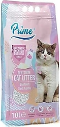 Prime Bebek Pudrası Kokulu 10 lt Kalın Taneli Bentonit Kedi Kumu