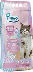 Prime Bebek Pudrası Kokulu 5 lt Kalın Taneli Bentonit Kedi Kumu