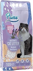 Prime Lavanta Kokulu 10 lt Kalın Taneli Bentonit Kedi Kumu