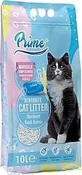 Prime Marsilya Sabunu Kokulu 10 lt Kalın Taneli Bentonit Kedi Kumu
