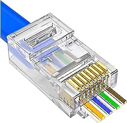 PrimeX PX-560C6 CAT6 RJ-45 100'lü Konnektör