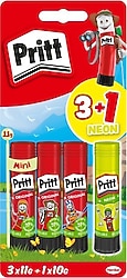 Pritt 3x11 gr + Konsept Stick Yapıştırıcı 10 gr
