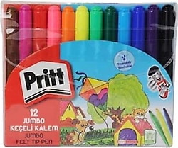 Pritt 12'li Jumbo Keçeli Kalem Seti