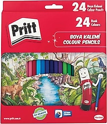 Pritt Karton Kutu Tam Boy 24'lü Kuru Boya Seti