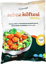 Privegi Havuçlu Vegan Sebze Köftesi 400 gr