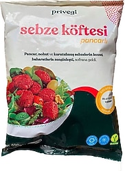 Privegi Pancarlı Vegan Sebze Köftesi 400 gr