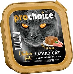 Prochoice Tahılsız Tavuklu 100 gr Ezme Yetişkin Konserve Kedi Maması