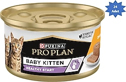 Pro Plan Baby Kitten Tavuklu 85 gr 24'lü Yavru Konserve Kedi Maması