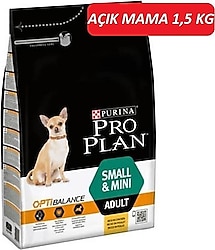 Pro Plan Small & Mini Tavuklu 1.5 kg Küçük Irk Yetişkin Köpek Maması - Açık Paket