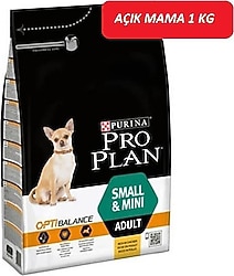 Pro Plan Small & Mini Tavuklu 1 kg Küçük Irk Yetişkin Köpek Maması - Açık Paket