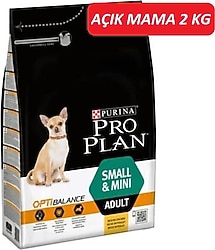 Pro Plan Small & Mini Tavuklu 2 kg Küçük Irk Yetişkin Köpek Maması - Açık Paket