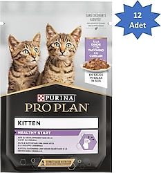 Pro Plan Hindili 85 gr 12'li Yavru Kedi Yaş Maması